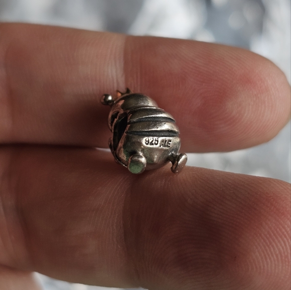 Pandora sterling & 14k retired bee charm. Authentic. Great price. I have a lot m - Picture 2 of 3